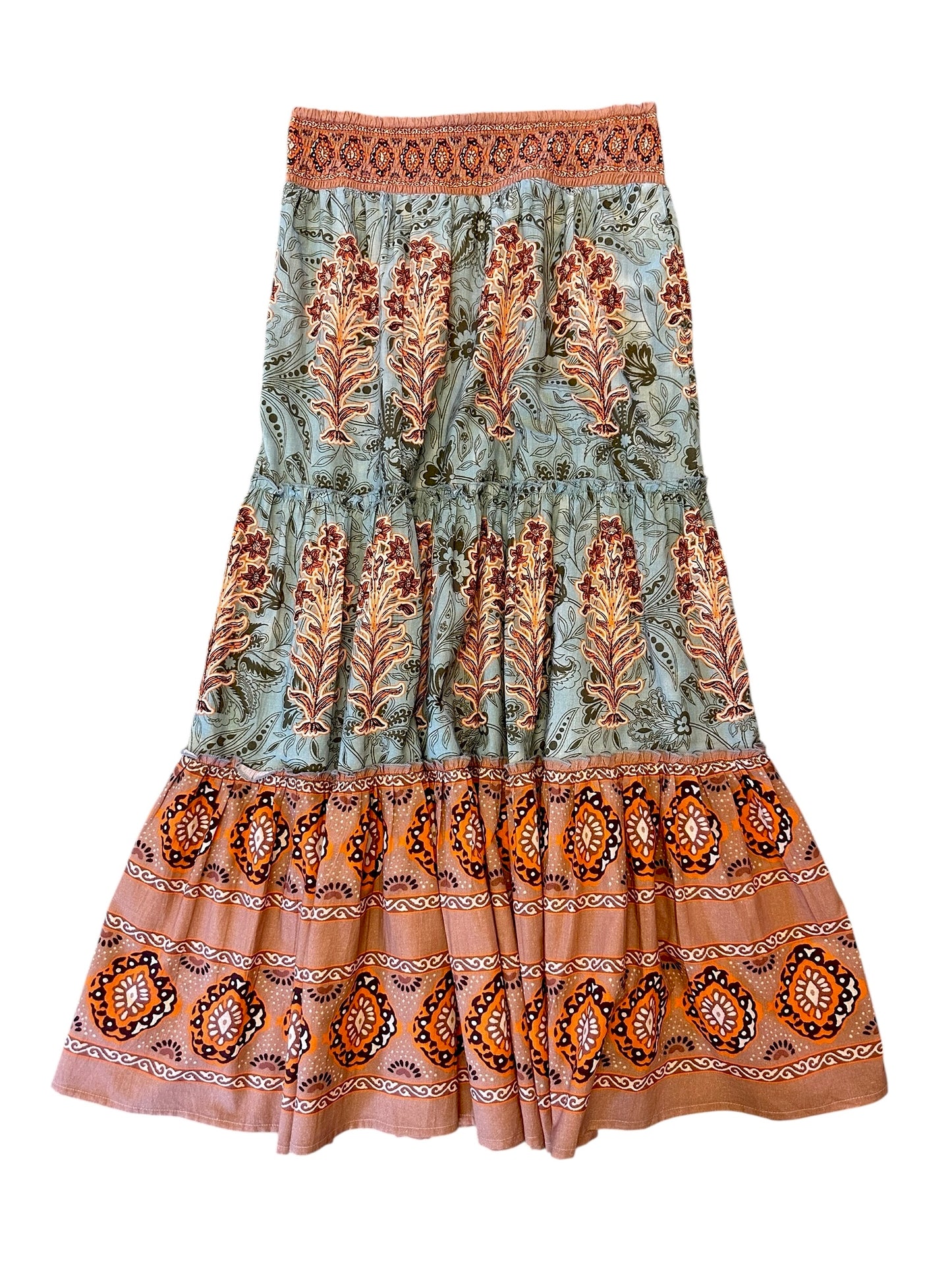 Nour Maxi Skirt in egyptian blue by Bindu
