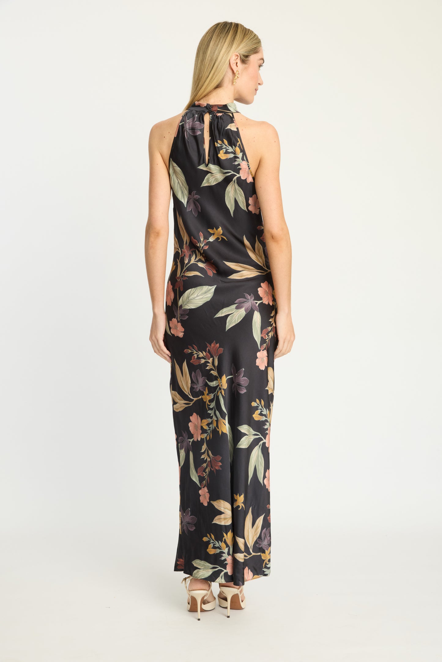 Naf Dress in sundown floral by Caballero