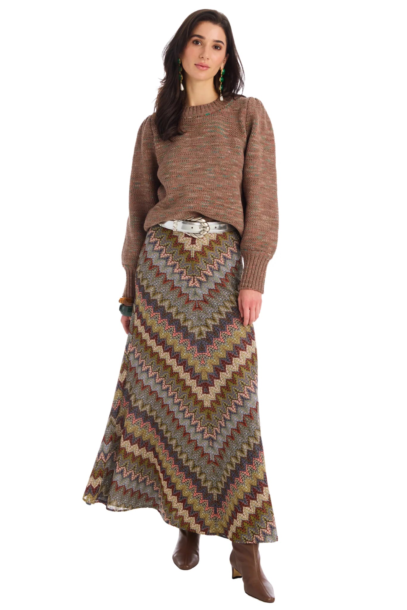 Charlotte Sweater in mocha by Allison