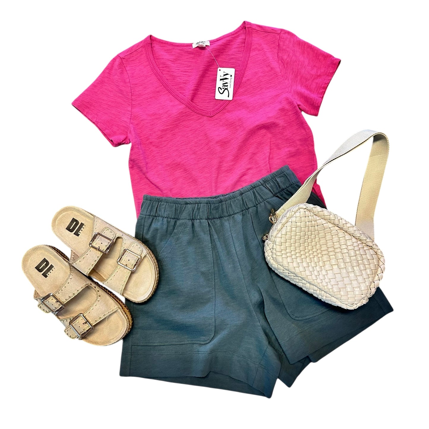 Pull On Pocket Short in dusk by Lilla P