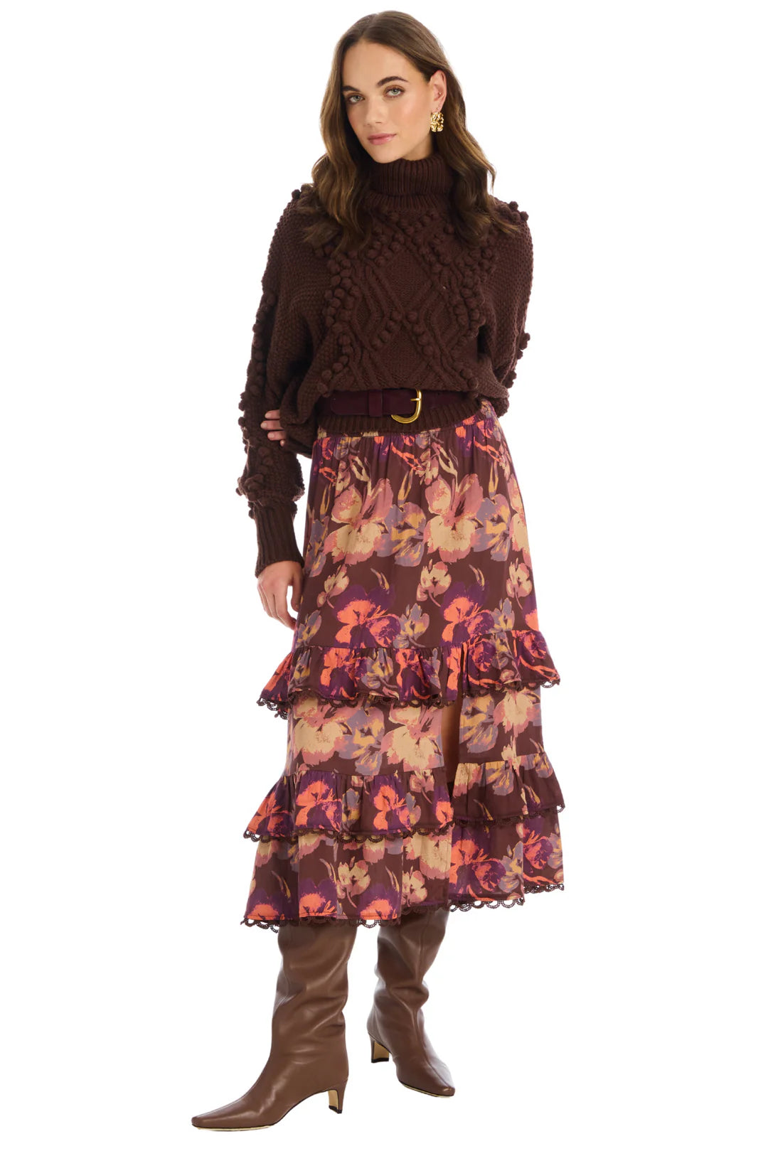 Daphne Sweater in espresso by Allison