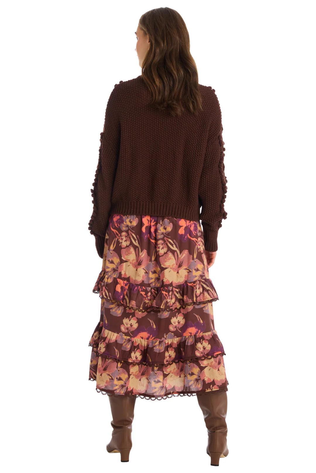 Daphne Sweater in espresso by Allison