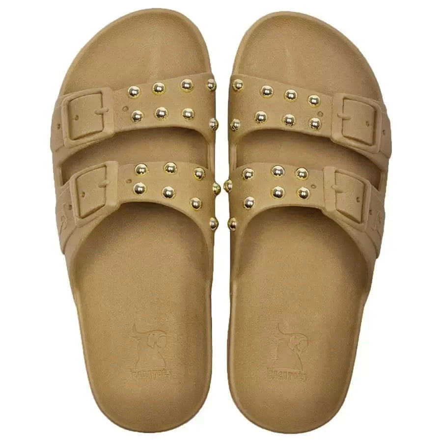 Florianopolis Sandals in camel by Cacatoes