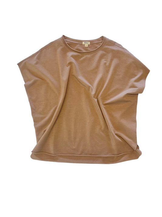 Cali Fleece Caplet in mocha by Dylan