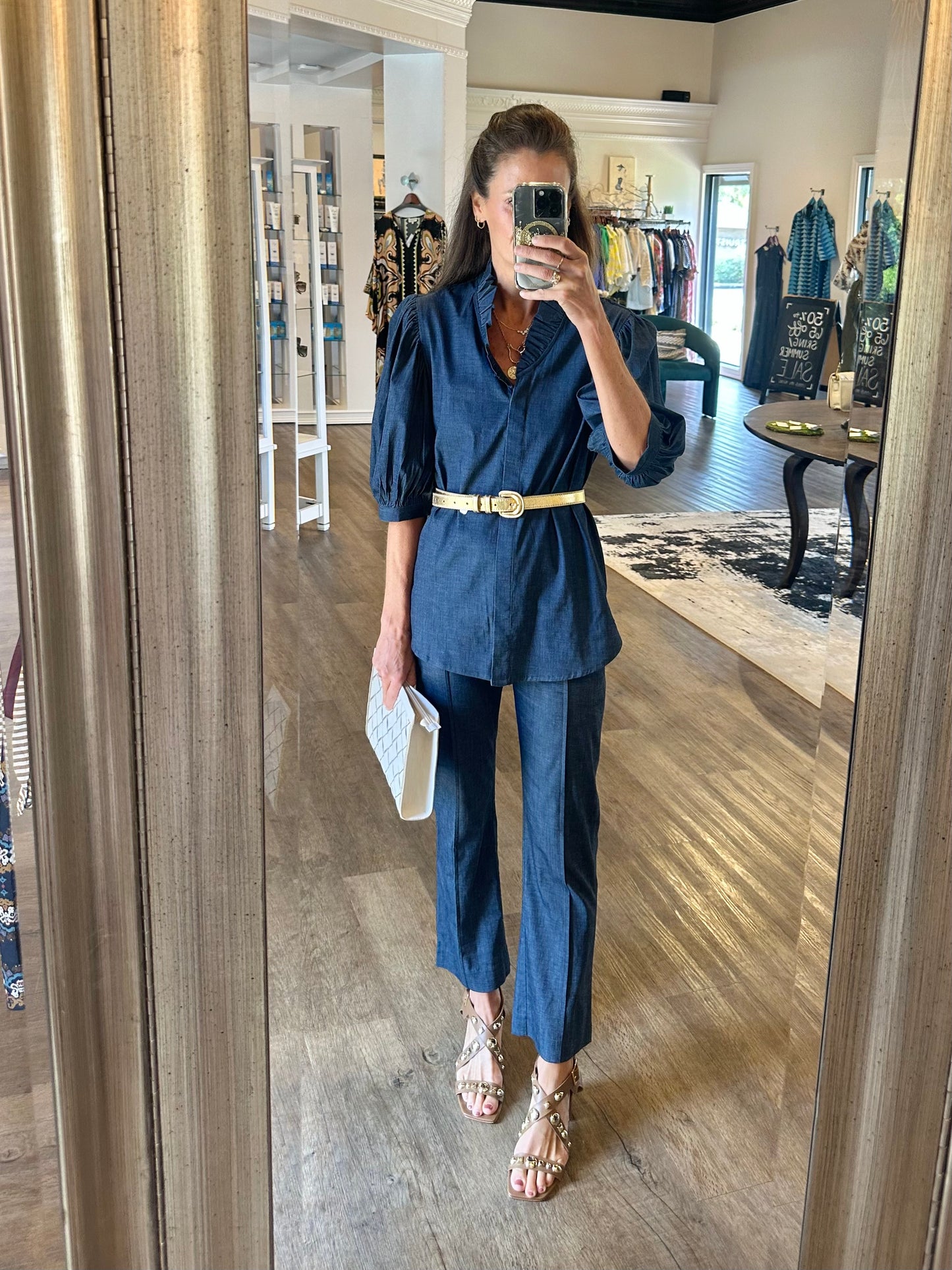 Stevie Pant in stretch denim by Holly Shae