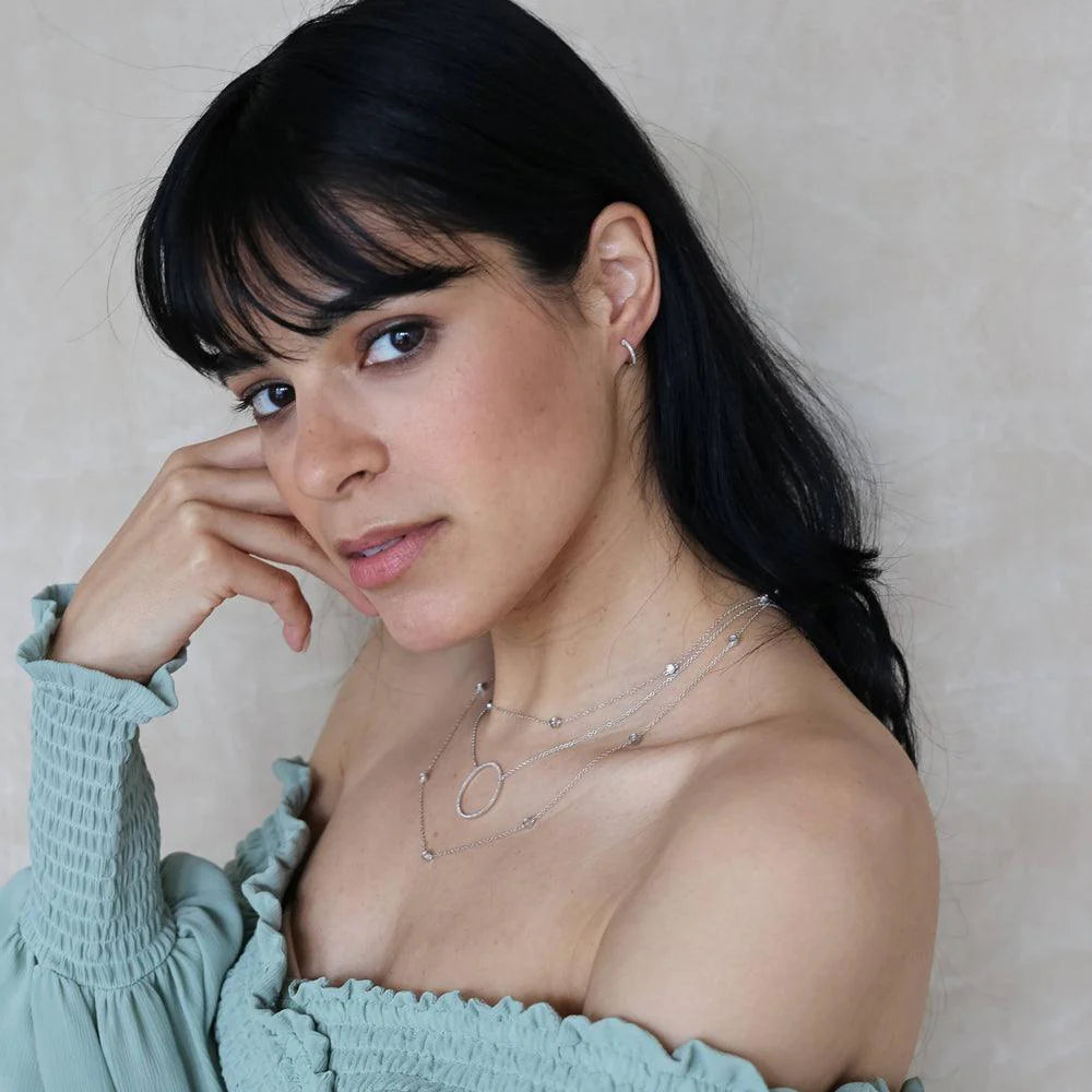 Half Hearted Adventure? Never! Hoop Earrings in gold by Ella Stein