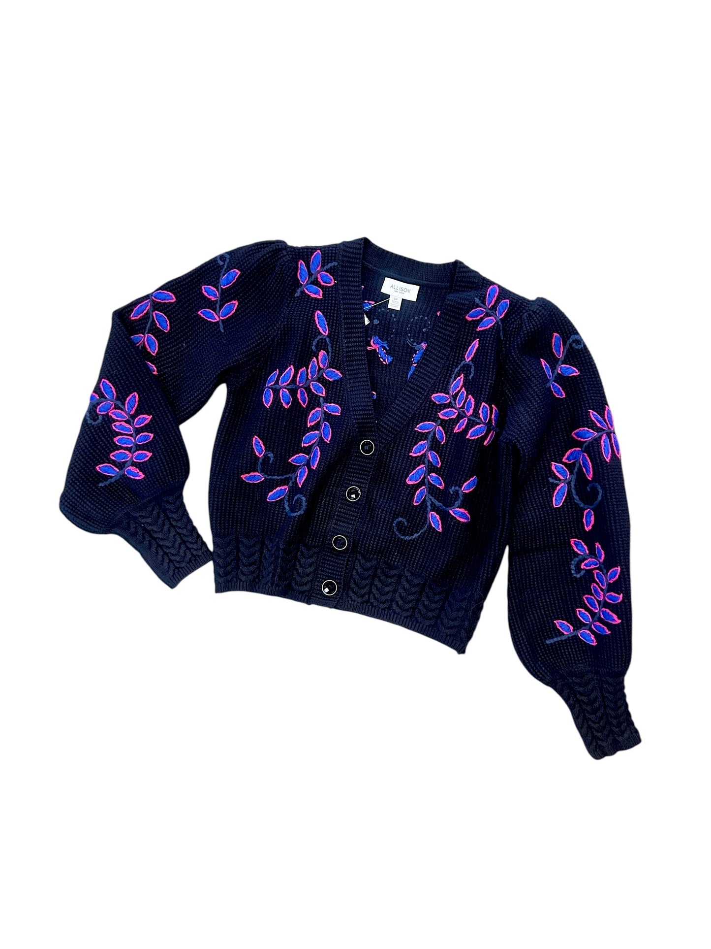 Piper Cardigan in black multi by Allison