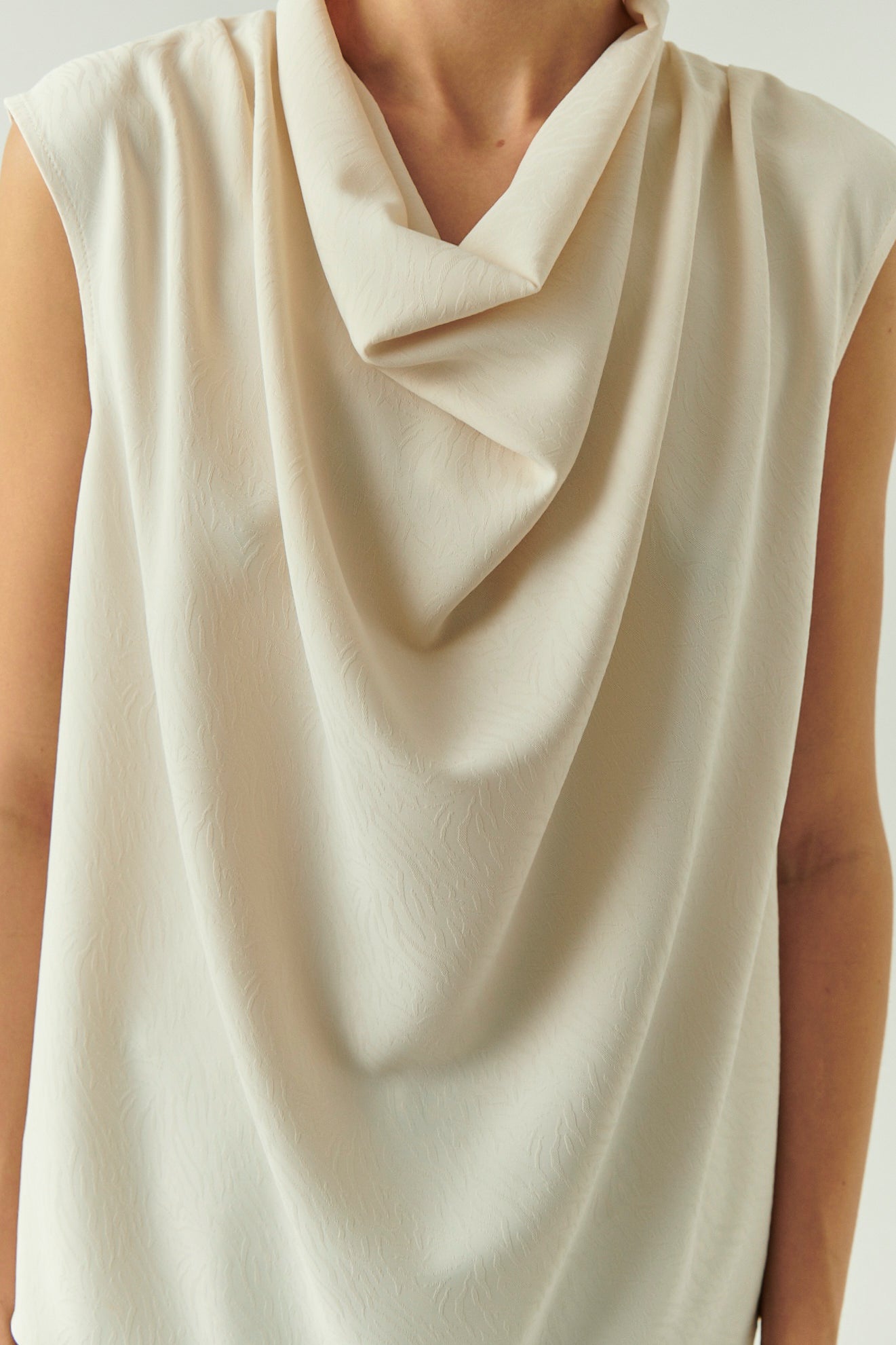 Ashlyn Blouse in cream by Exquise