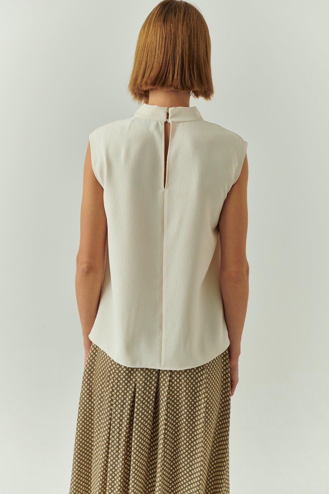 Ashlyn Blouse in cream by Exquise