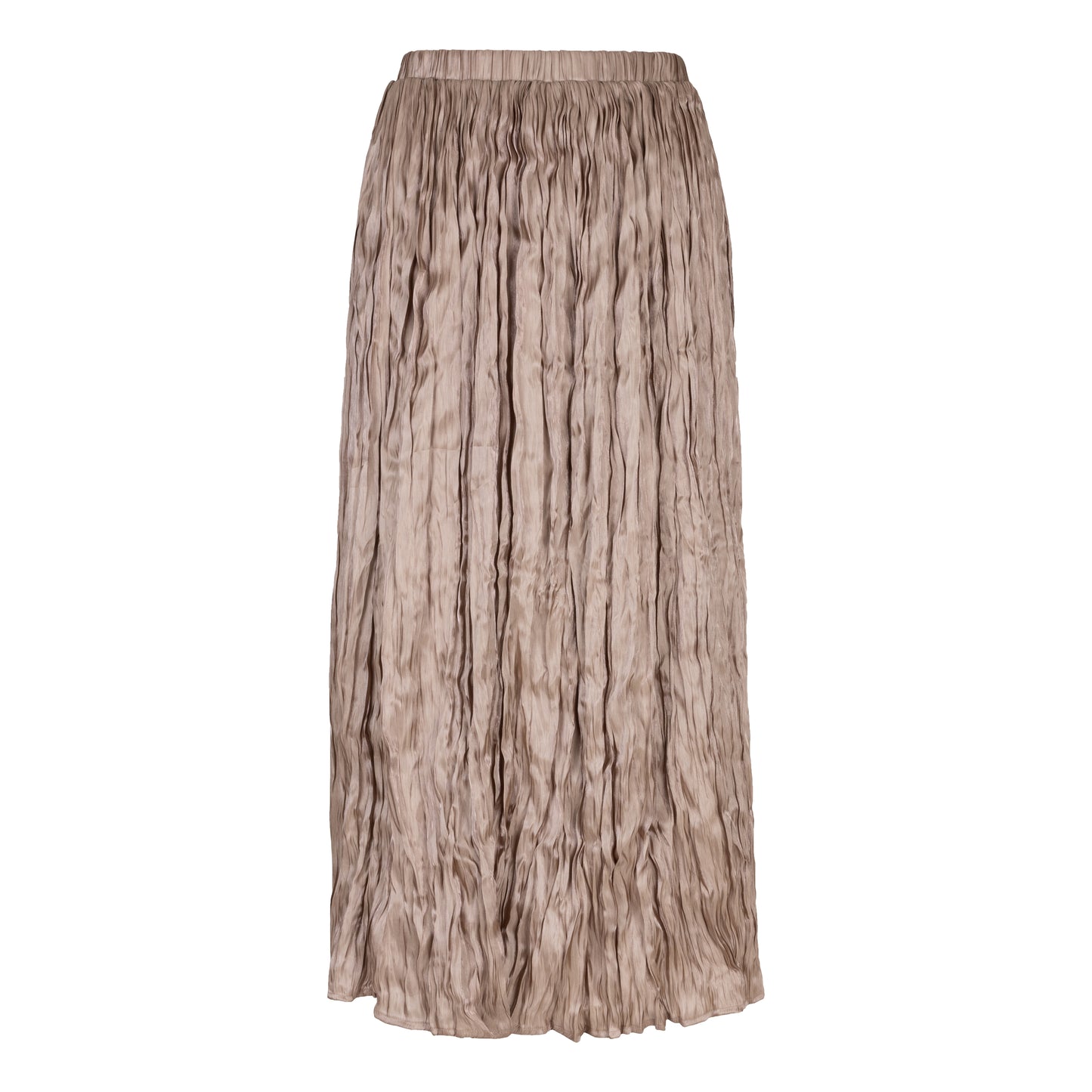 Plisse Skirt in taupe by Esqualo