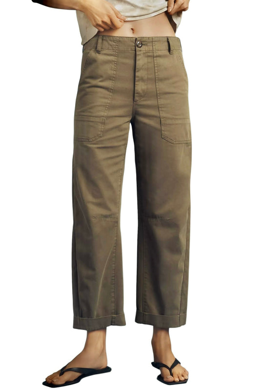 Tori Utility Pant in sequoia by Pistola