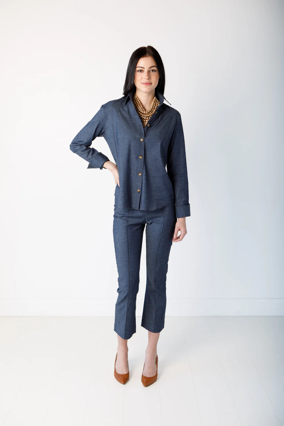 Stevie Pant in stretch denim by Holly Shae