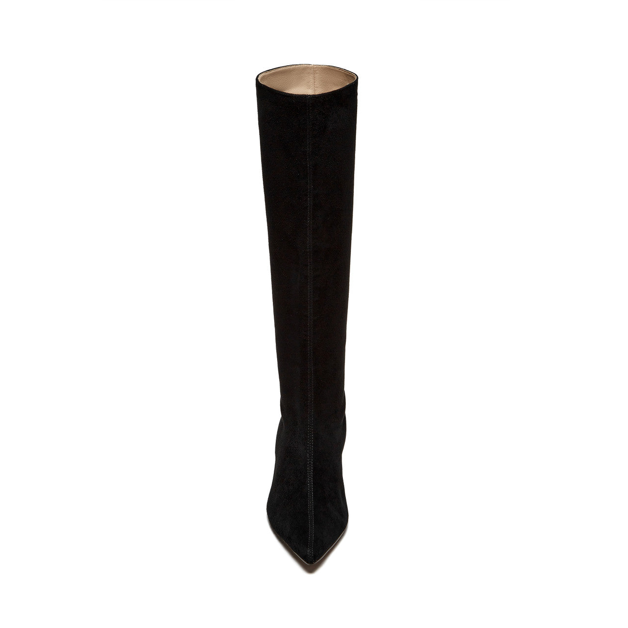 Kaias Suede Tall Boot in black by Silent D
