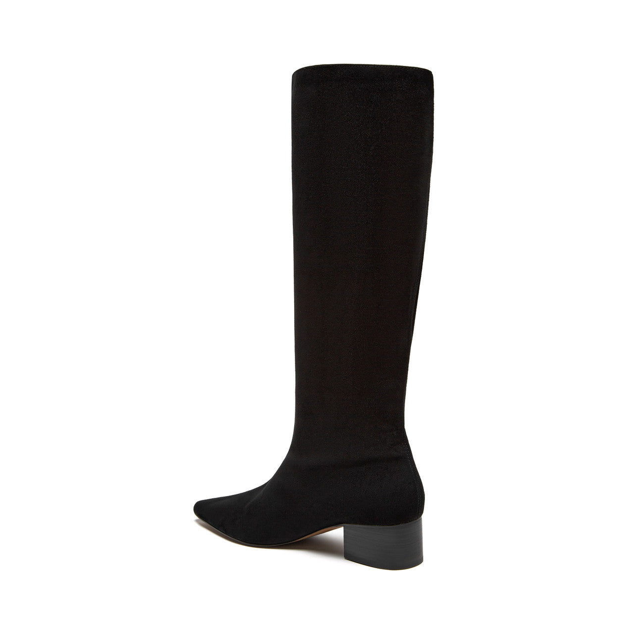 Kaias Suede Tall Boot in black by Silent D