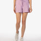 Smocked Waistband Short in lavender by KUT