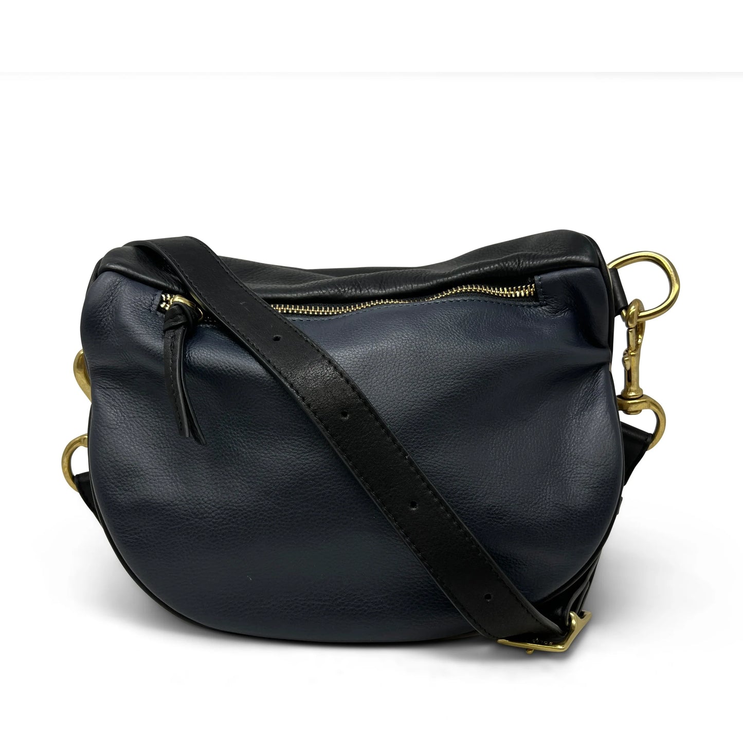 Inez Woven Zigzag Beltbag in yellow/black/chalk by Kempton