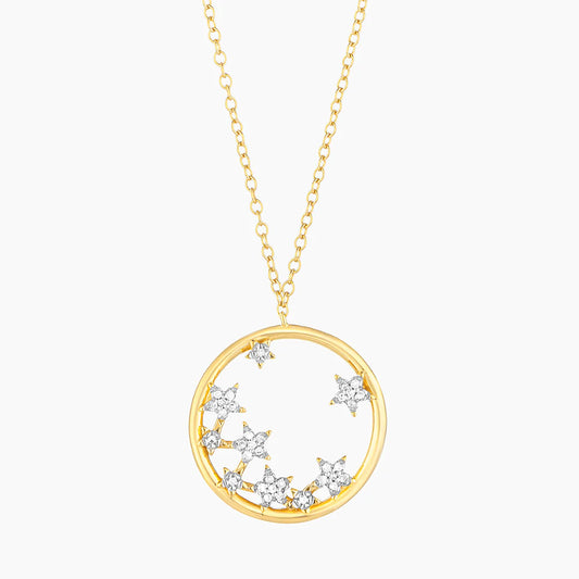 A Star is Born Pendant Necklace in gold by Ella Stein