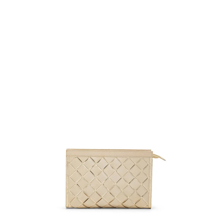 Olimpia Woven Crossbody Bag in cashmere by Uashmama