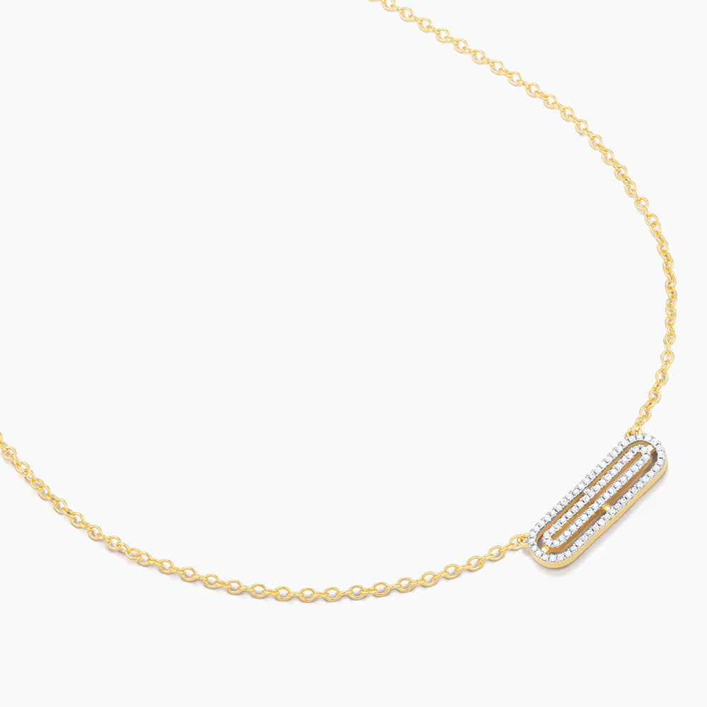 Well Coiled Pendant Necklace in gold by Ella Stein
