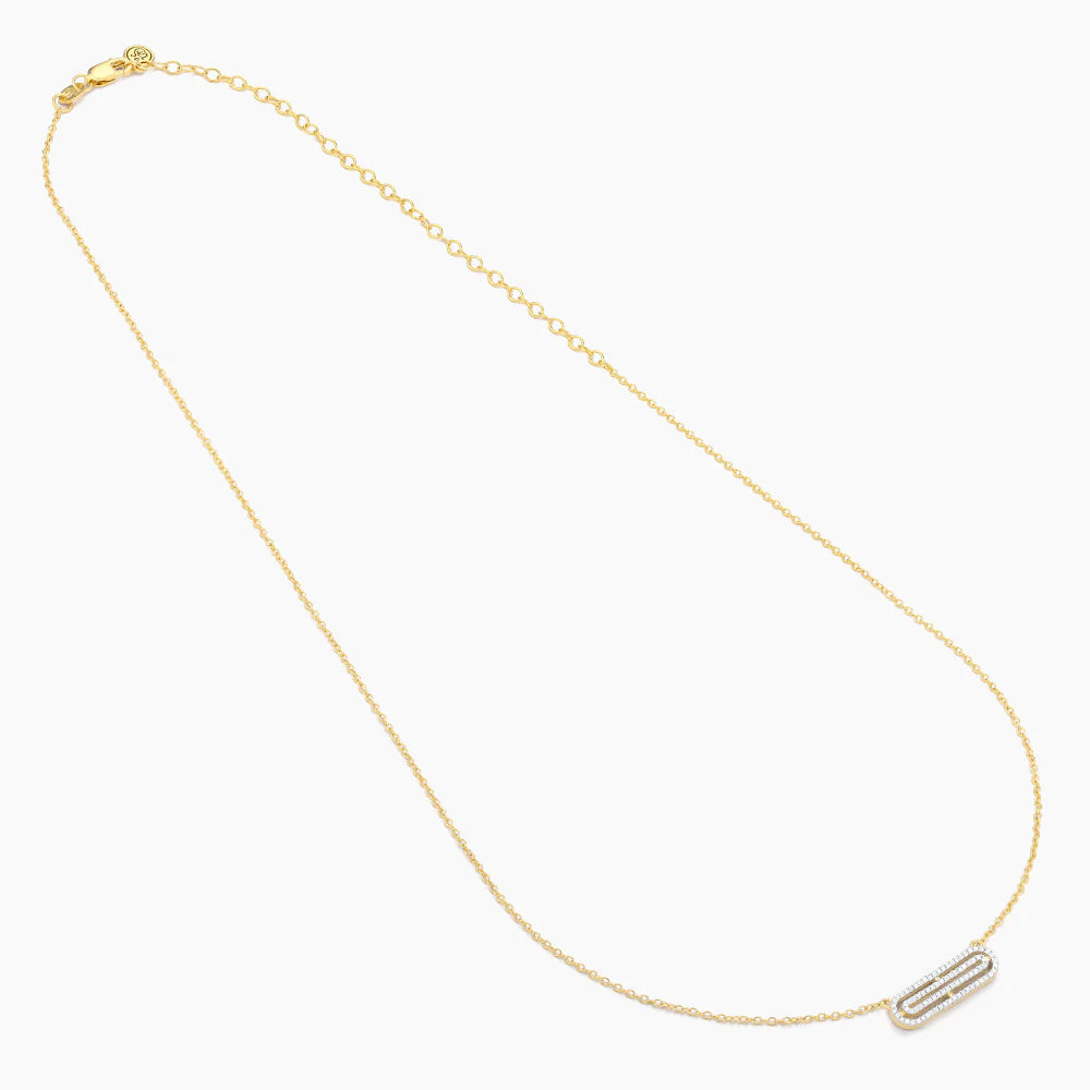 Well Coiled Pendant Necklace in gold by Ella Stein
