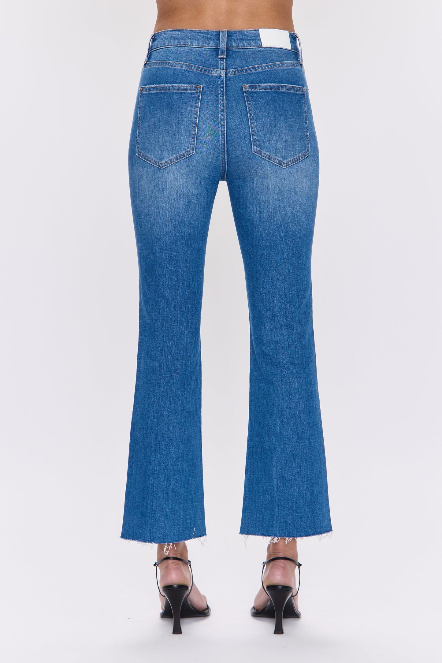Lennon High Rise Crop Boot in ami by Pistola