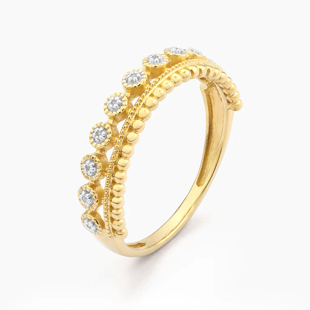 Queen of Havana Stackable Ring in gold (size 7) by Ella Stein