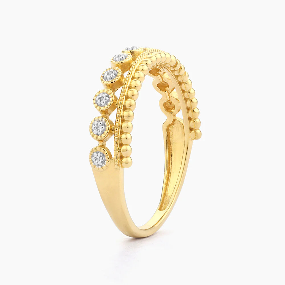 Queen of Havana Stackable Ring in gold (size 7) by Ella Stein