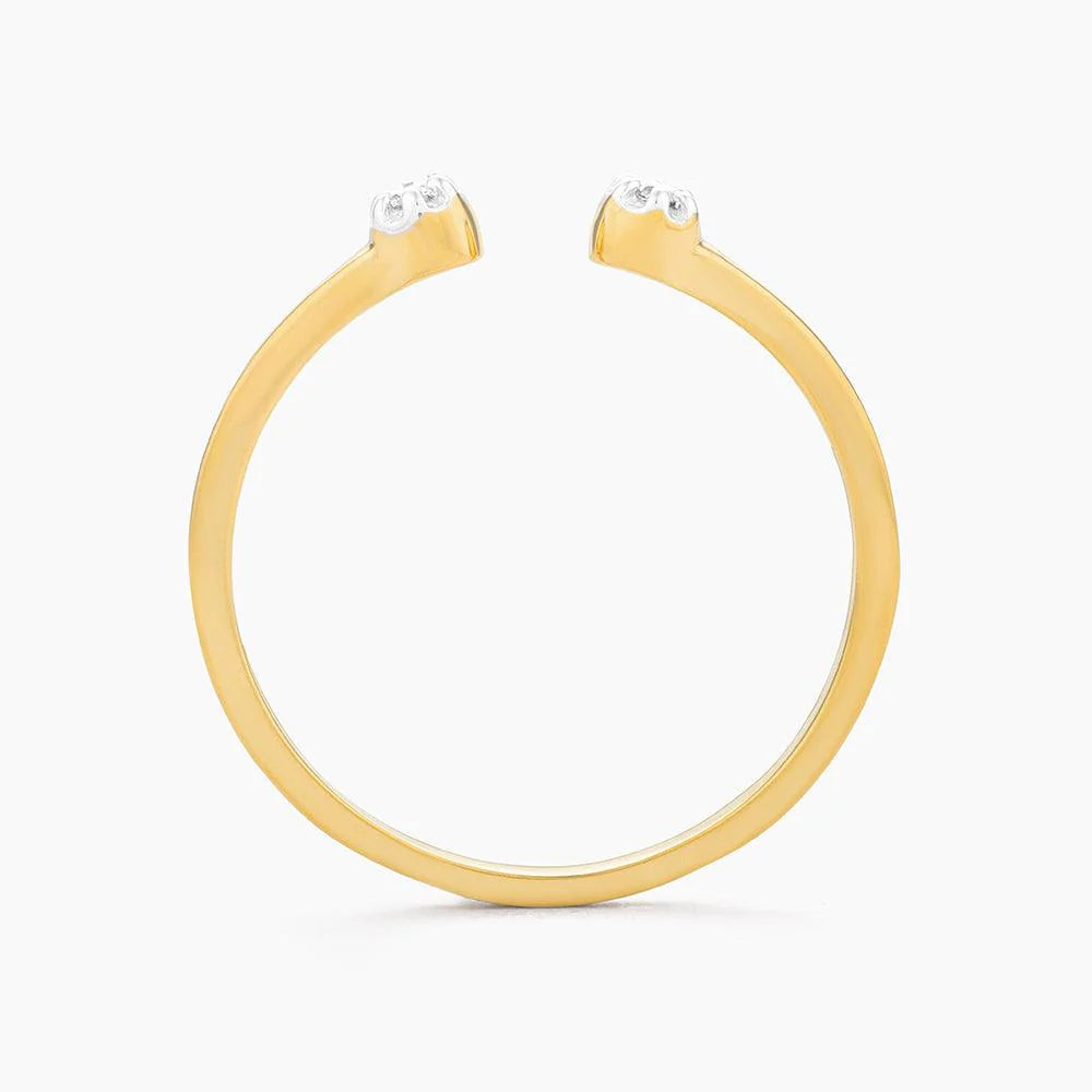 Ara Stackable Ring (size 6.5) in gold by Ella Stein