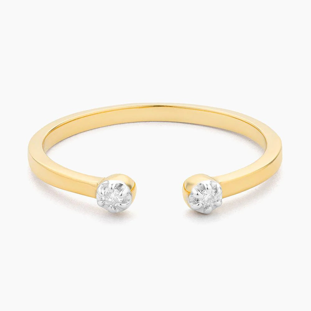 Ara Stackable Ring (size 6.5) in gold by Ella Stein