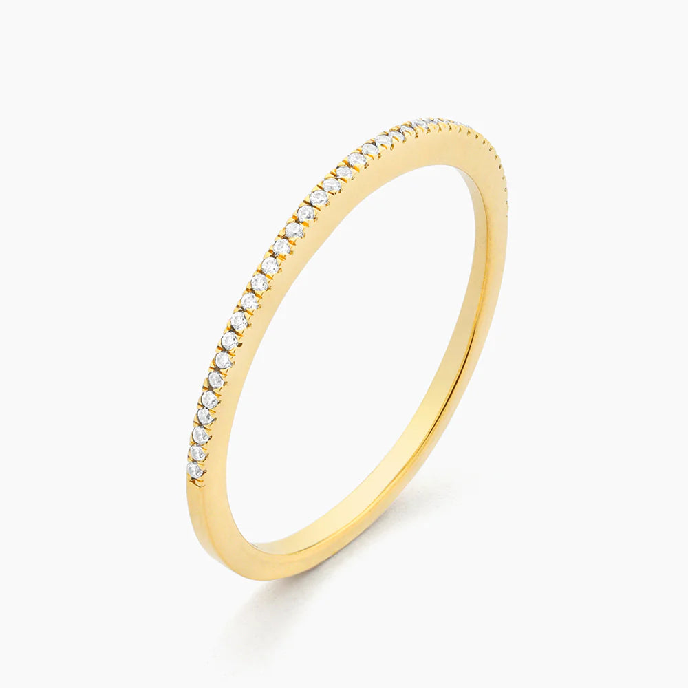 For All Eternity Stackable Ring in gold (size 6) by Ella Stein