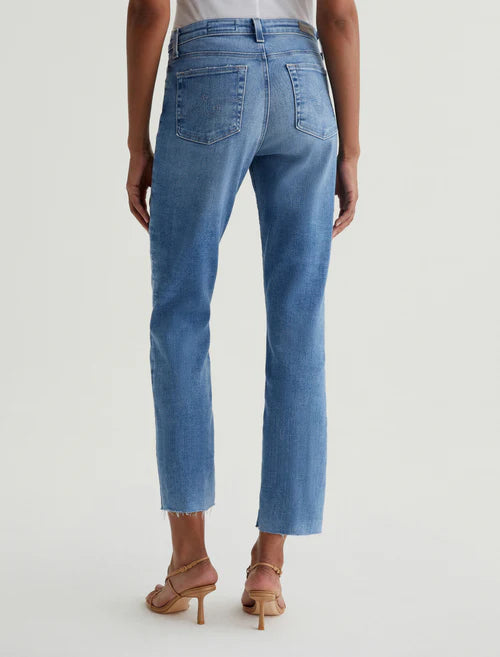 Mari High Rise Slim Straight Crop in central coast by AG
