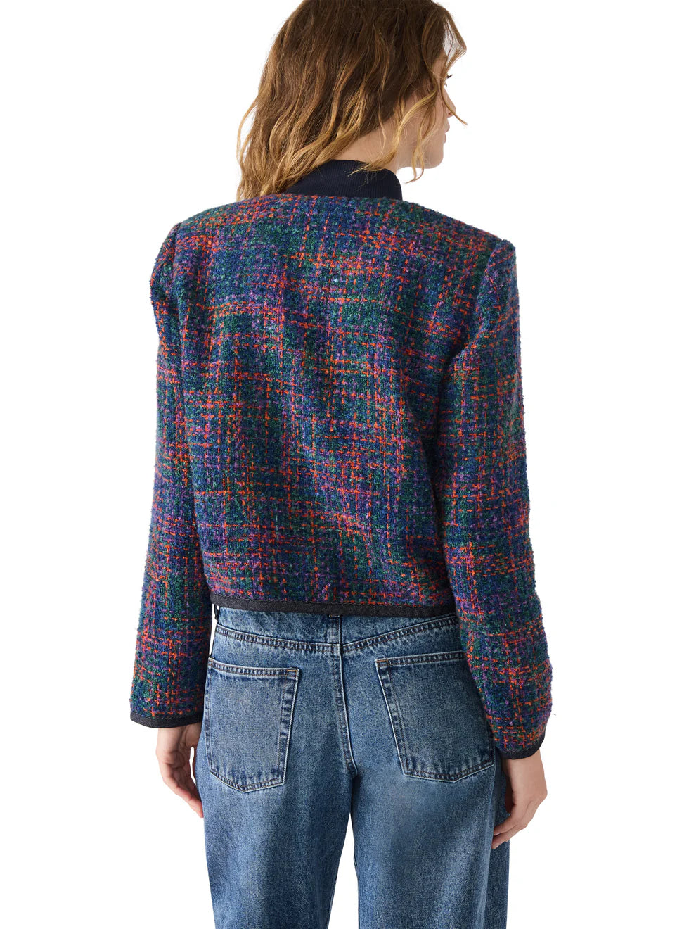 Carlene Jacket in blue by Steve Madden