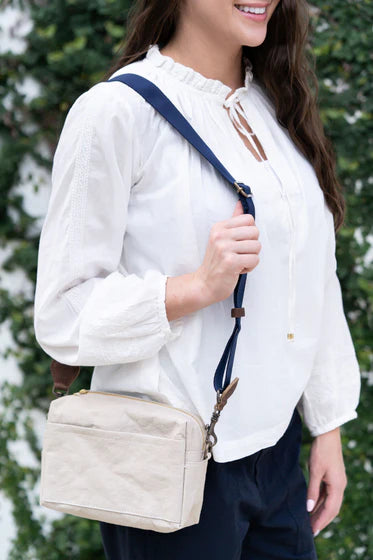 Solid Bag Strap in blue by Uashmama