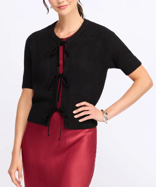 Sereia Cardigan in black by Steve Madden