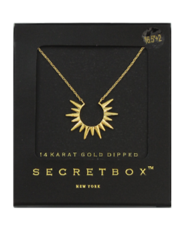 Sunshine Necklace in gold