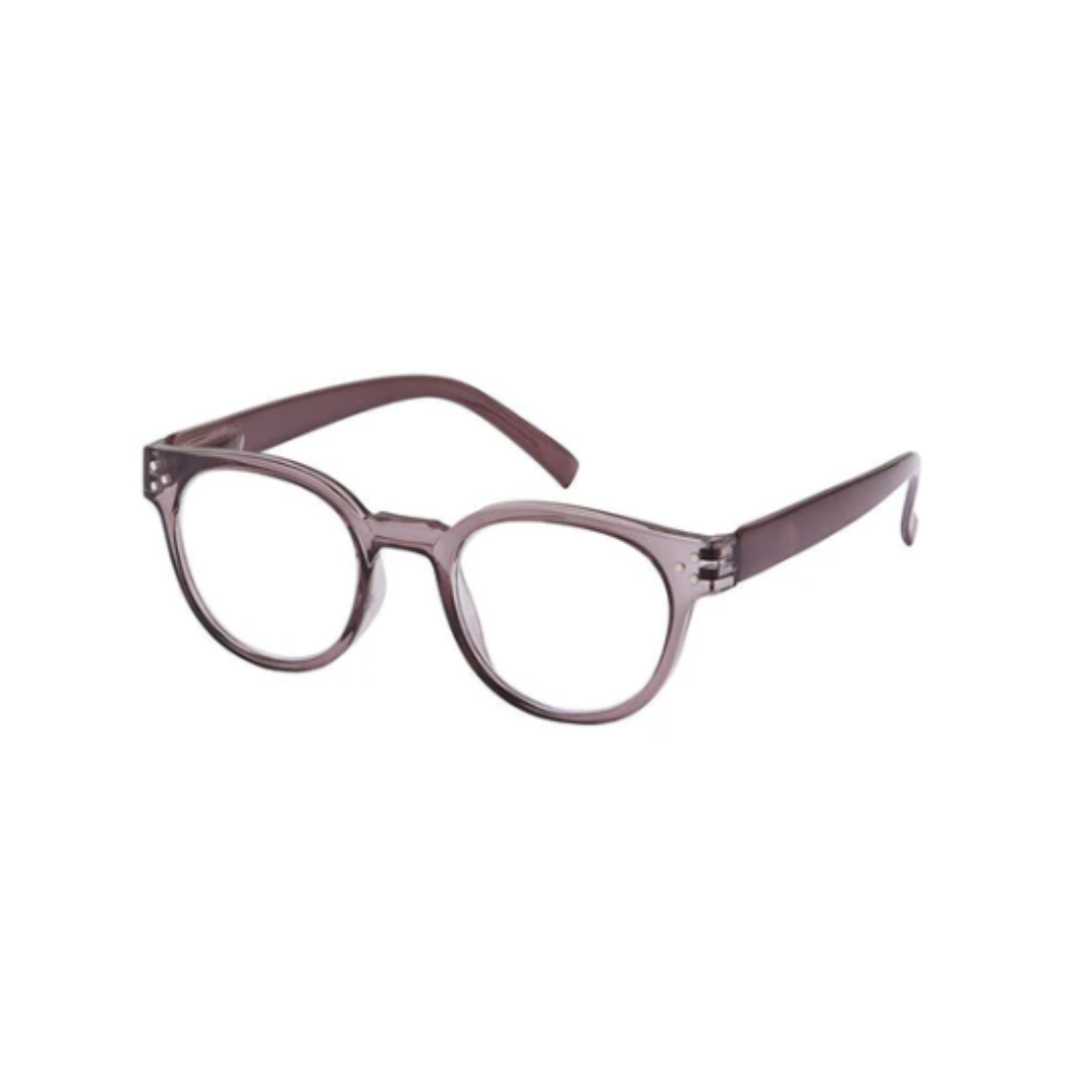 Detroit Reading Glasses: Grey / +1.75