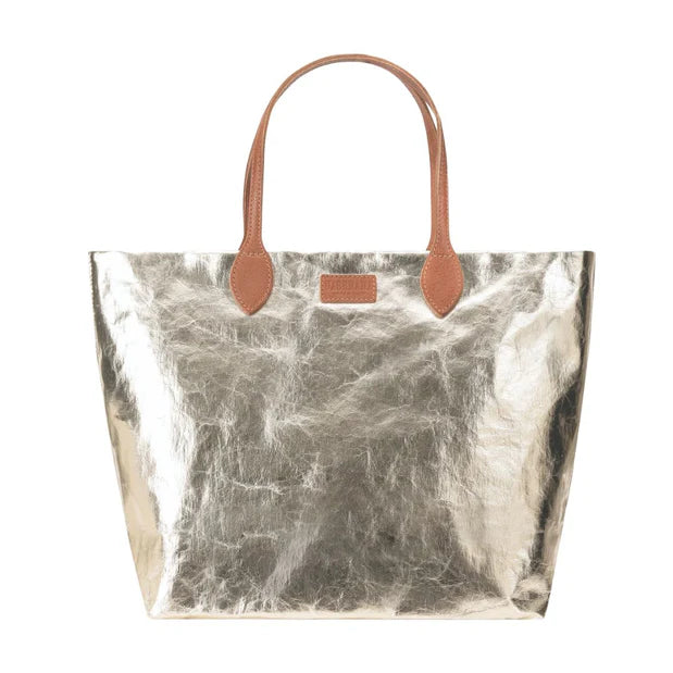 Totty Large Handbag in platino by Uashmama
