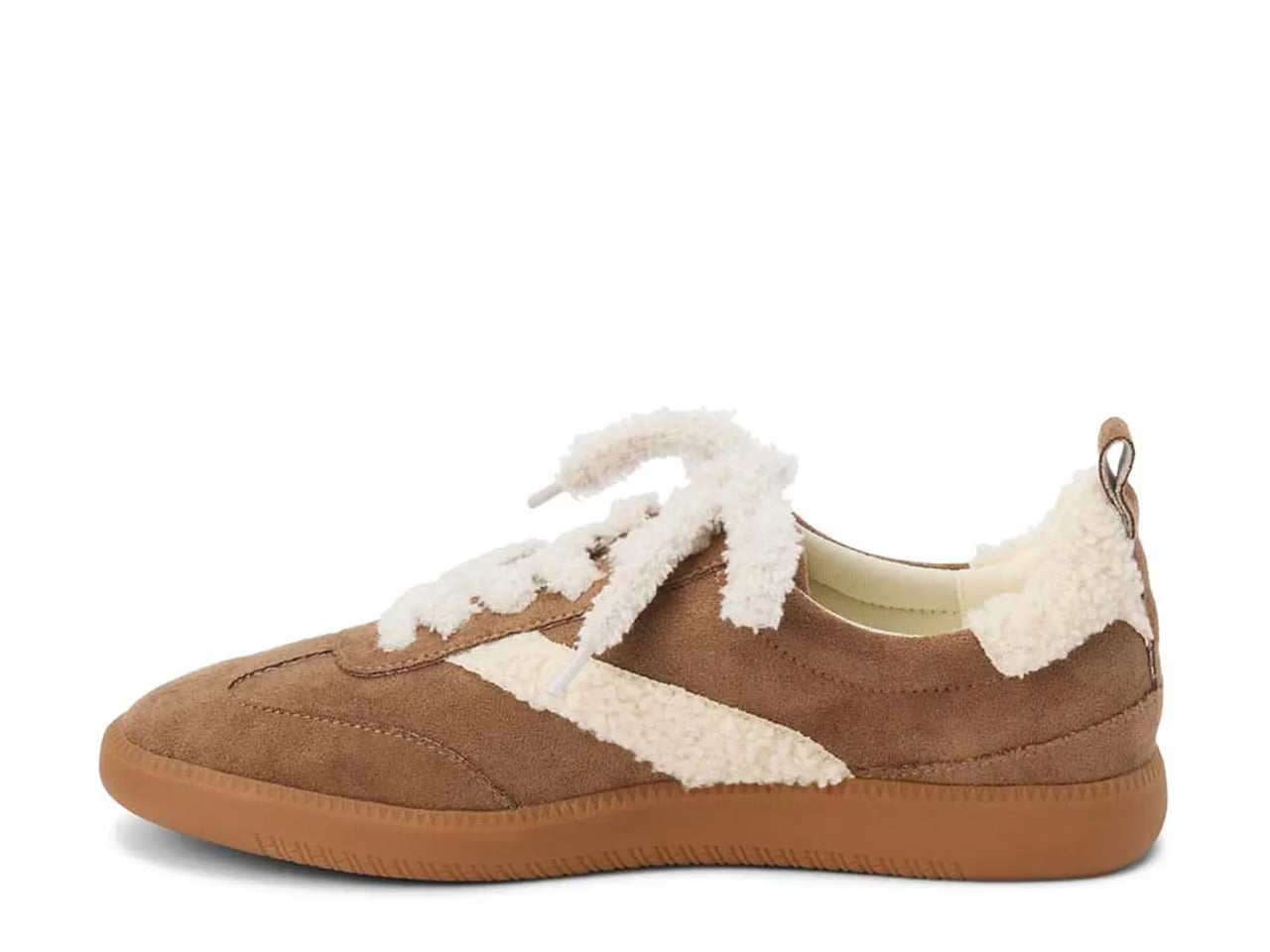 Wylder Shearling Sneakers in taupe by Matisse