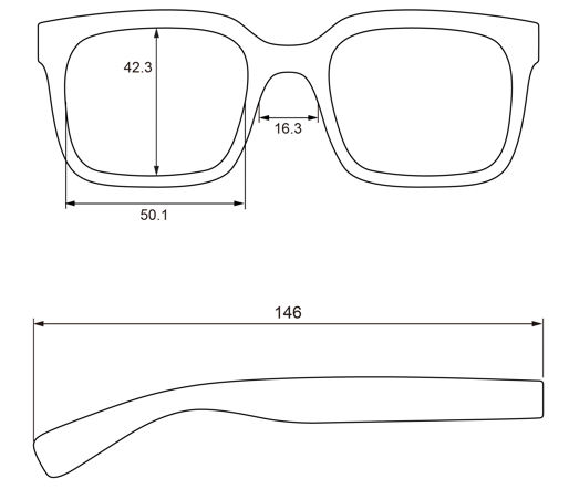 Lyla Reading Glasses: Honey / +1.50