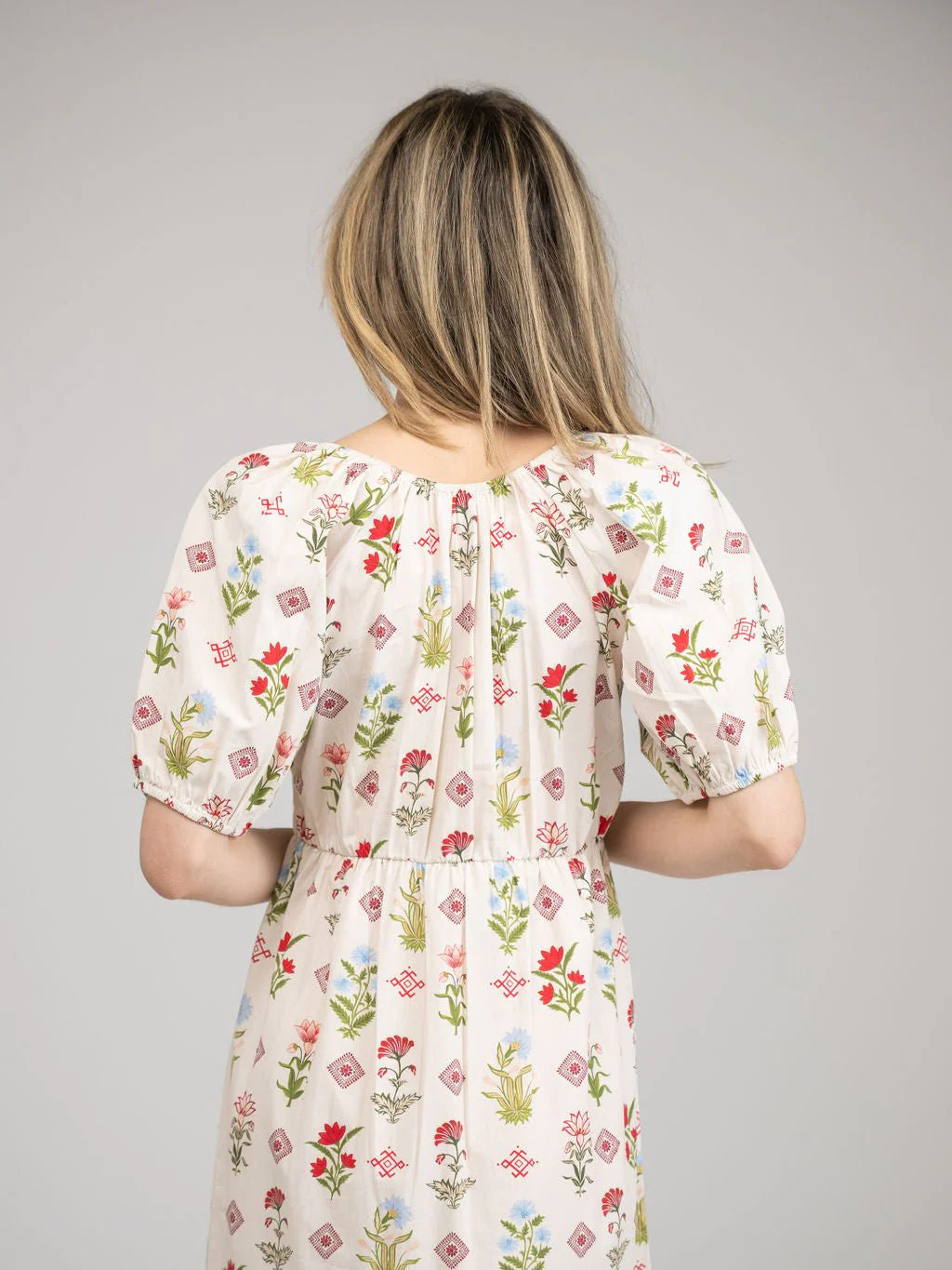 TRUNK SHOW- Poppy Maxi Dress in ivory buti by Beau & Ro