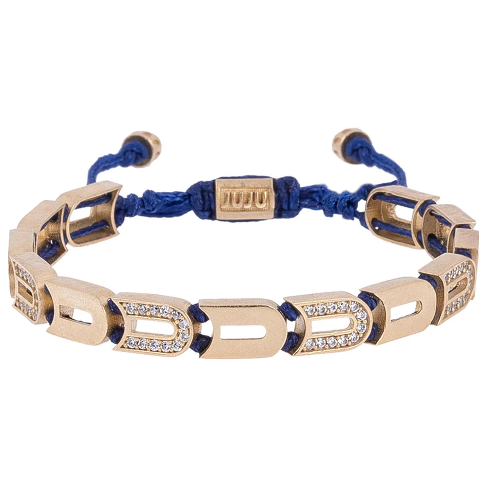 Route Bracelet in blue by JUJU