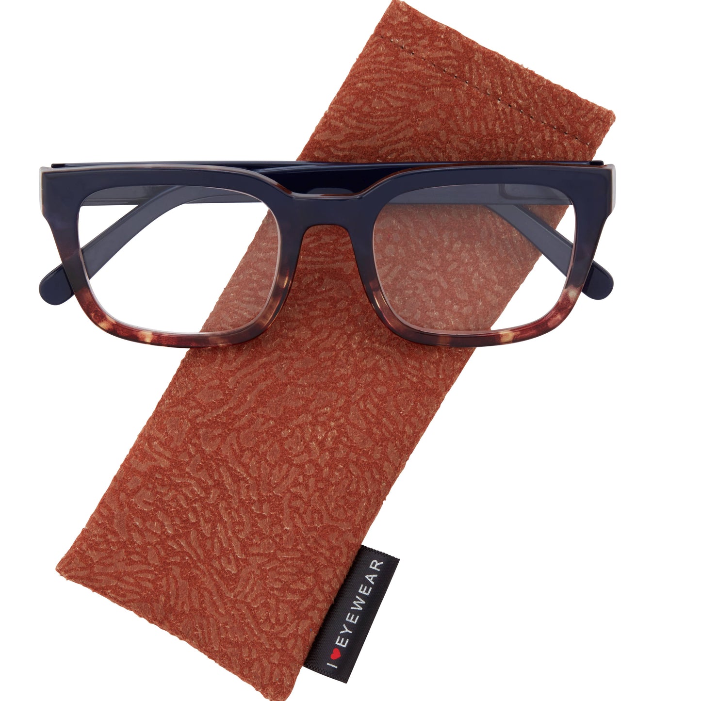 Hamilton Reading Glasses: Navy / +2.50