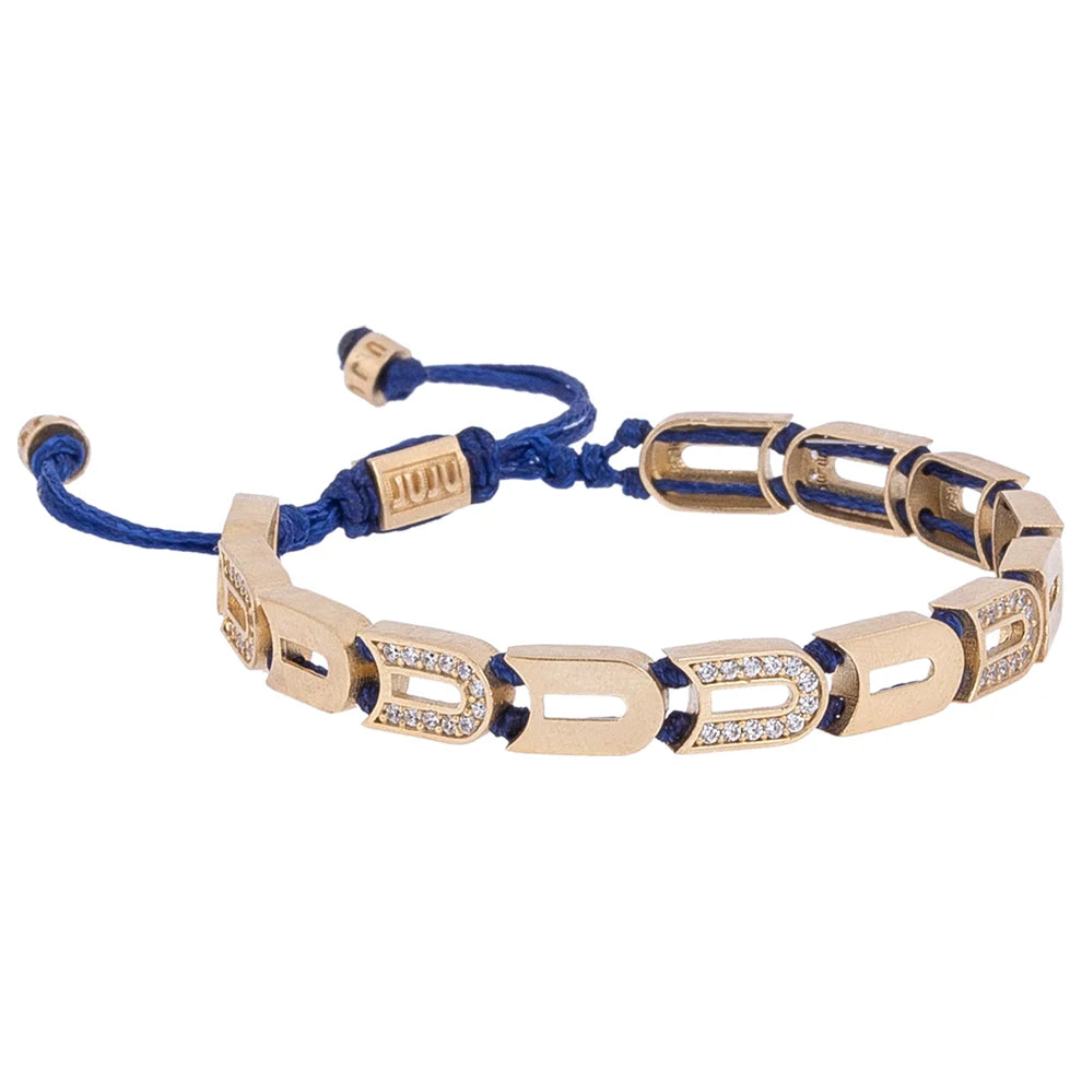 Route Bracelet in blue by JUJU