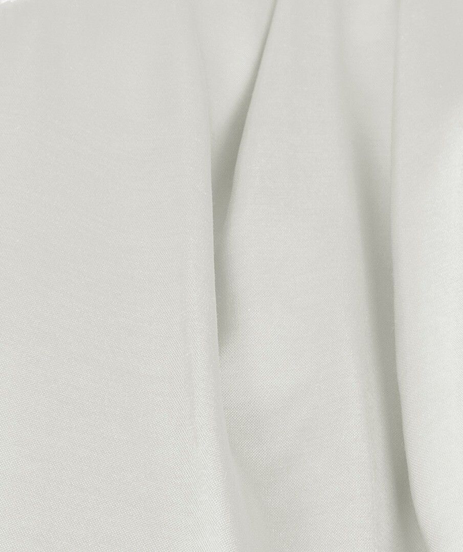 Gathering Satin Top in off white by Esqualo