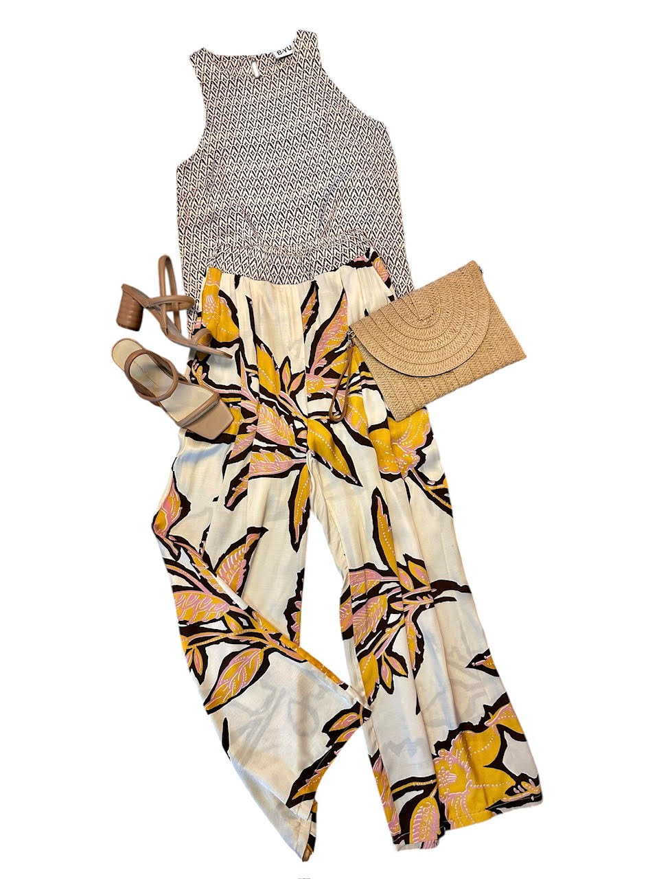 Printed Tank in brown by BYU