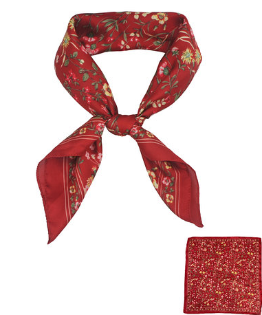 savvy | retail therapy womens printed floral neckscarf