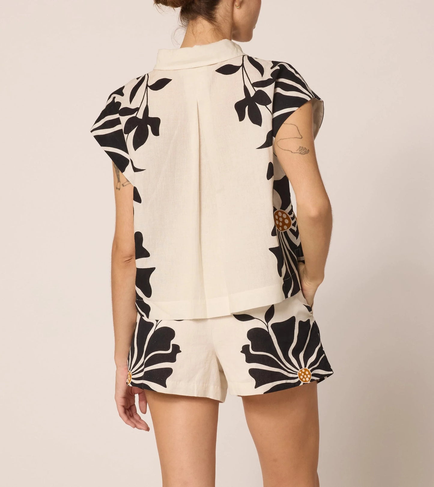 Selene Blouse in Atropa Print by Cleobella