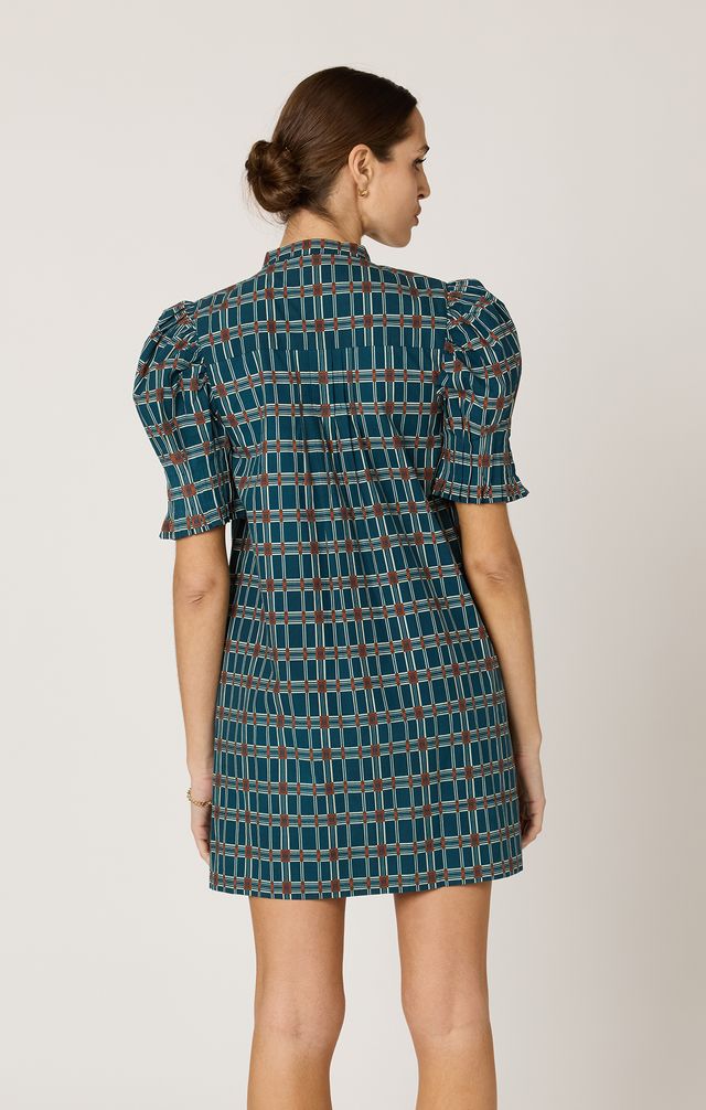 Nadia Mini Dress in santo stripe print by Cleobella