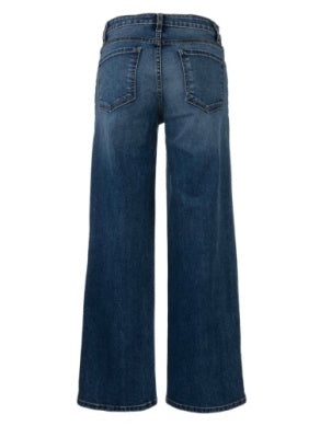 Charlotte High Rise Wide Leg Jean in historical by KUT