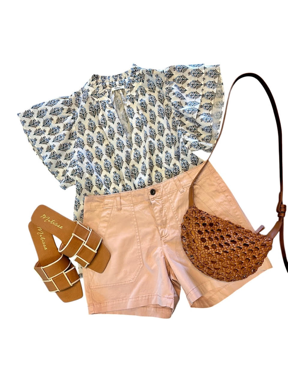 Mira Top In Blue by Dylan